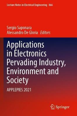 Applications in Electronics Pervading Industry, Environment and Society: APPLEPIES 2021 - cover