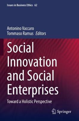 Social Innovation and Social Enterprises: Toward a Holistic Perspective - cover