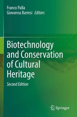 Biotechnology and Conservation of Cultural Heritage - cover