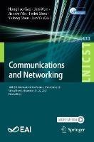 Communications and Networking: 16th EAI International Conference, ChinaCom 2021, Virtual Event, November 21-22, 2021, Proceedings - cover
