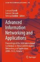 Advanced Information Networking and Applications: Proceedings of the 36th International Conference on Advanced Information Networking and Applications (AINA-2022), Volume 1 - cover