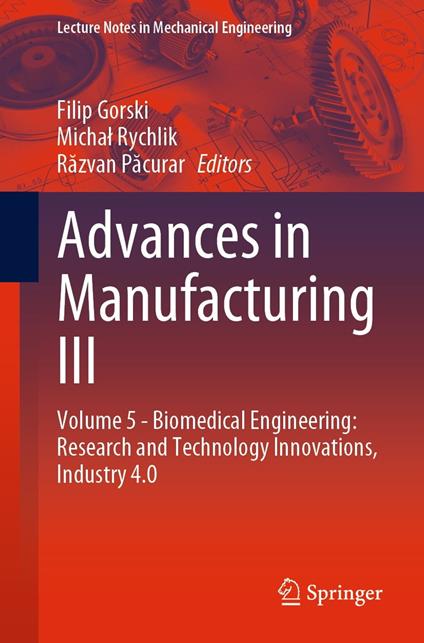 Advances in Manufacturing III