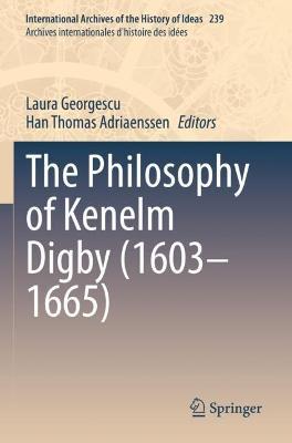 The Philosophy of Kenelm Digby (1603–1665) - cover