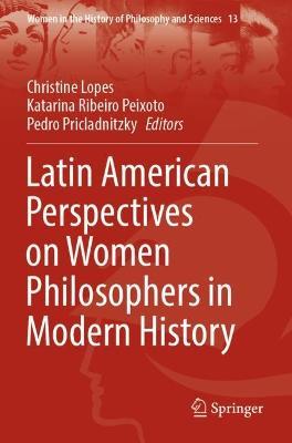 Latin American Perspectives on Women Philosophers in Modern History - cover