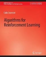 Algorithms for Reinforcement Learning - Csaba Szepesvári - cover