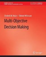 Multi-Objective Decision Making - Diederik M. Roijers,Shimon Whiteson - cover