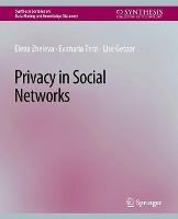Privacy in Social Networks - Elena Zheleva,Evimaria Terzi,Lise Getoor - cover