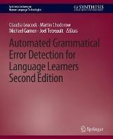 Automated Grammatical Error Detection for Language Learners, Second Edition - Claudia Leacock,Michael Gamon,Joel Alejandro Mejia - cover