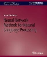 Neural Network Methods for Natural Language Processing - Yoav Goldberg - cover