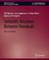 Semantic Relations Between Nominals, Second Edition - Vivi Nastase,Stan Szpakowicz,Preslav Nakov - cover
