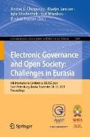 Electronic Governance and Open Society: Challenges in Eurasia: 8th International Conference, EGOSE 2021, Saint Petersburg, Russia, November 24–25, 2021, Proceedings - cover