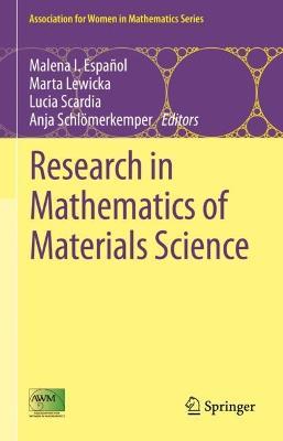 Research in Mathematics of Materials Science - cover
