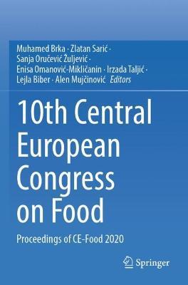 10th Central European Congress on Food: Proceedings of CE-Food 2020 - cover