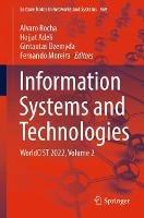 Information Systems and Technologies: WorldCIST 2022, Volume 2 - cover