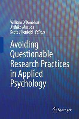 Avoiding Questionable Research Practices in Applied Psychology - cover