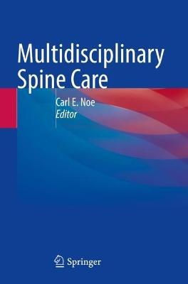 Multidisciplinary Spine Care - cover