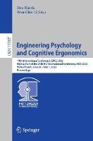 Engineering Psychology and Cognitive Ergonomics: 19th International Conference, EPCE 2022, Held as Part of the 24th HCI International Conference, HCII 2022, Virtual Event, June 26 – July 1, 2022, Proceedings - cover