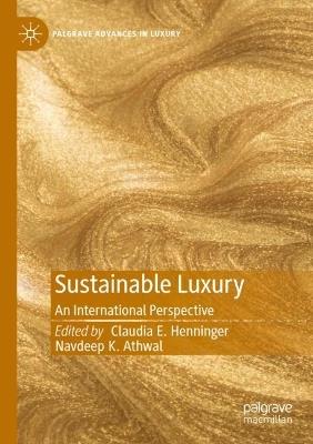Sustainable Luxury: An International Perspective - cover