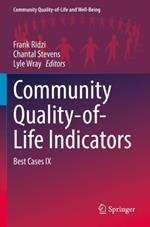 Community Quality-of-Life Indicators: Best Cases IX