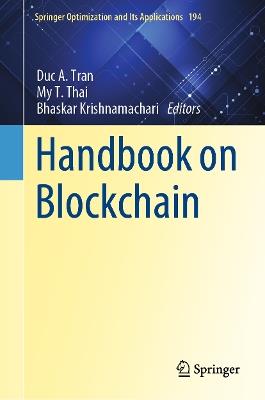 Handbook on Blockchain - cover