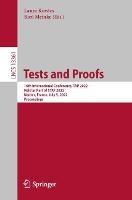 Tests and Proofs: 16th International Conference, TAP 2022, Held as Part of STAF 2022, Nantes, France, July 5, 2022, Proceedings - cover