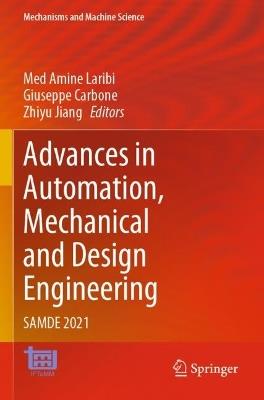 Advances in Automation, Mechanical and Design Engineering: SAMDE 2021 - cover