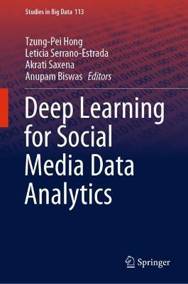 Deep Learning for Social Media Data Analytics - cover