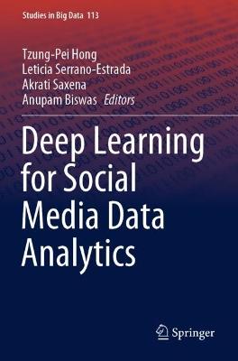 Deep Learning for Social Media Data Analytics - cover