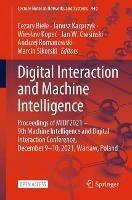 Digital Interaction and Machine Intelligence: Proceedings of MIDI’2021 – 9th Machine Intelligence and Digital Interaction Conference, December 9-10, 2021, Warsaw, Poland - cover