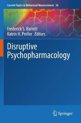 Disruptive Psychopharmacology - cover