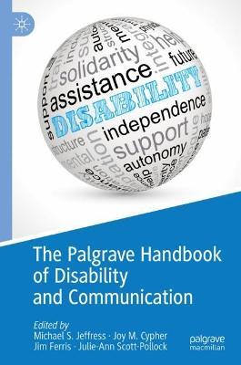 The Palgrave Handbook of Disability and Communication - cover
