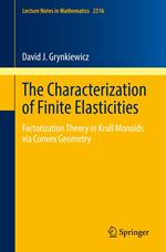 The Characterization of Finite Elasticities