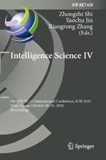 Intelligence Science IV: 5th IFIP TC 12 International Conference, ICIS 2022, Xi'an, China, October 28–31, 2022, Proceedings