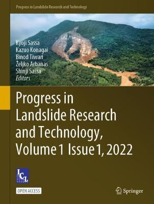 Progress in Landslide Research and Technology, Volume 1 Issue 1, 2022 - cover