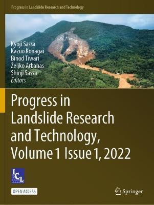 Progress in Landslide Research and Technology, Volume 1 Issue 1, 2022 - cover