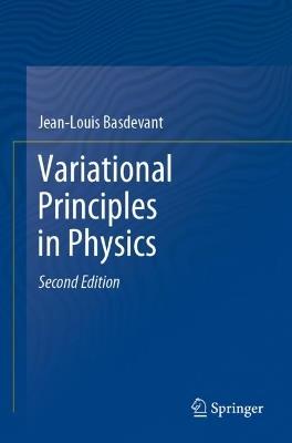 Variational Principles in Physics - Jean-Louis Basdevant - cover