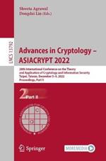 Advances in Cryptology – ASIACRYPT 2022: 28th International Conference on the Theory and Application of Cryptology and Information Security, Taipei, Taiwan, December 5–9, 2022, Proceedings, Part II