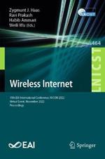Wireless Internet: 15th EAI International Conference, WiCON 2022, Virtual Event, November 2022, Proceedings
