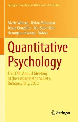 Quantitative Psychology: The 87th Annual Meeting of the Psychometric Society, Bologna, Italy, 2022 - cover