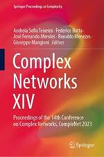 Complex Networks XIV: Proceedings of the 14th Conference on Complex Networks, CompleNet 2023