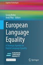 European Language Equality: A Strategic Agenda for Digital Language Equality