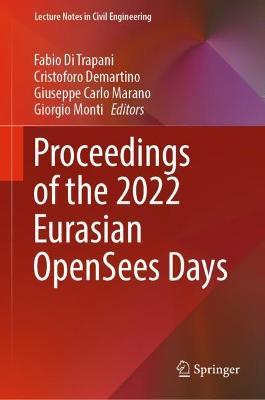 Proceedings of the 2022 Eurasian OpenSees Days - cover