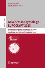 Advances in Cryptology – EUROCRYPT 2023