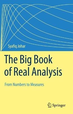 The Big Book of Real Analysis: From Numbers to Measures - Syafiq Johar - cover