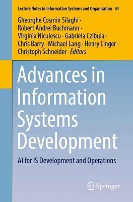 Advances in Information Systems Development: AI for IS Development and Operations - cover
