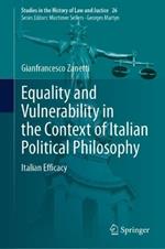 Equality and Vulnerability in the Context of Italian Political Philosophy: Italian Efficacy