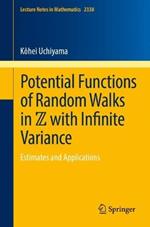 Potential Functions of Random Walks in Z with Infinite Variance: Estimates and Applications