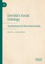 Derrida's Social Ontology