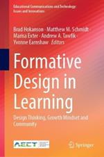 Formative Design in Learning: Design Thinking, Growth Mindset and Community