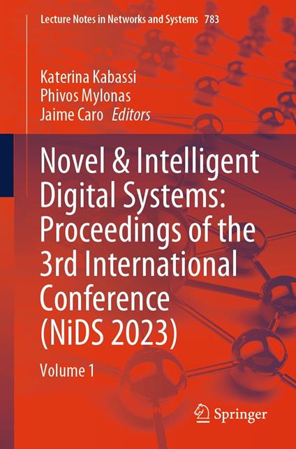 Novel & Intelligent Digital Systems: Proceedings of the 3rd International Conference (NiDS 2023)